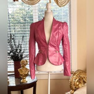Fashion Nova Vibrant Pink Blazer